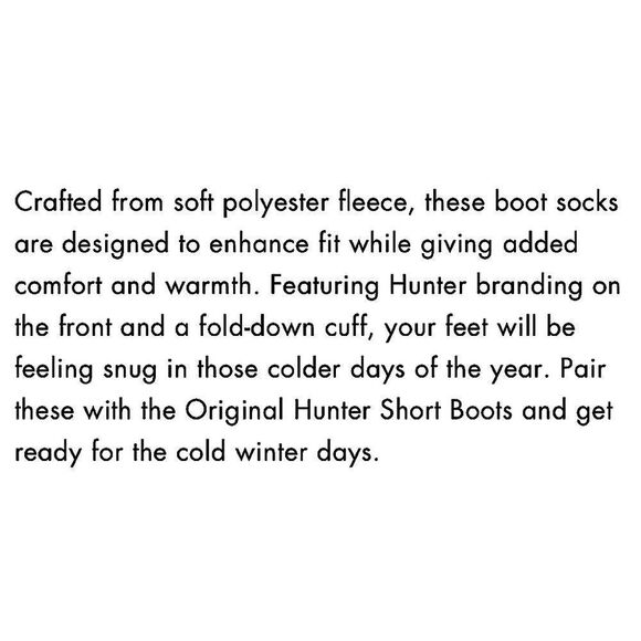 Hunter, Gloss-Black, Women’s Original Short Boot (Size 6) & 2 Pair of Boot Socks - Picture 16 of 16